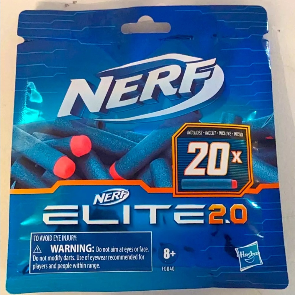 Nerf Elite 2.0 Darts 20 Pack Brand New Sealed Hasbro